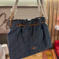 Blue denim coachh