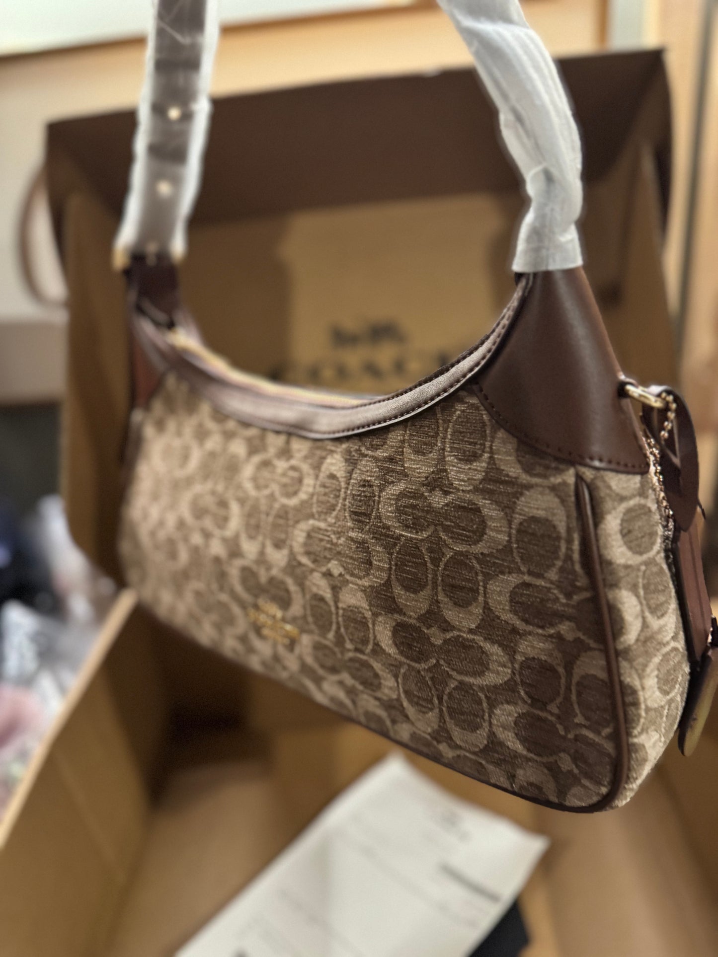 Coachh mini ella beige