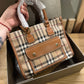 BB mini leather tote