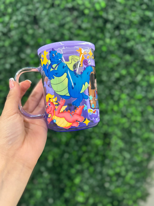 Dragons 26oz glass mug