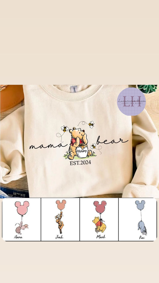 Momma bear sweatshirt