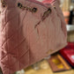Pink denim coachh