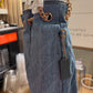Blue denim coachh