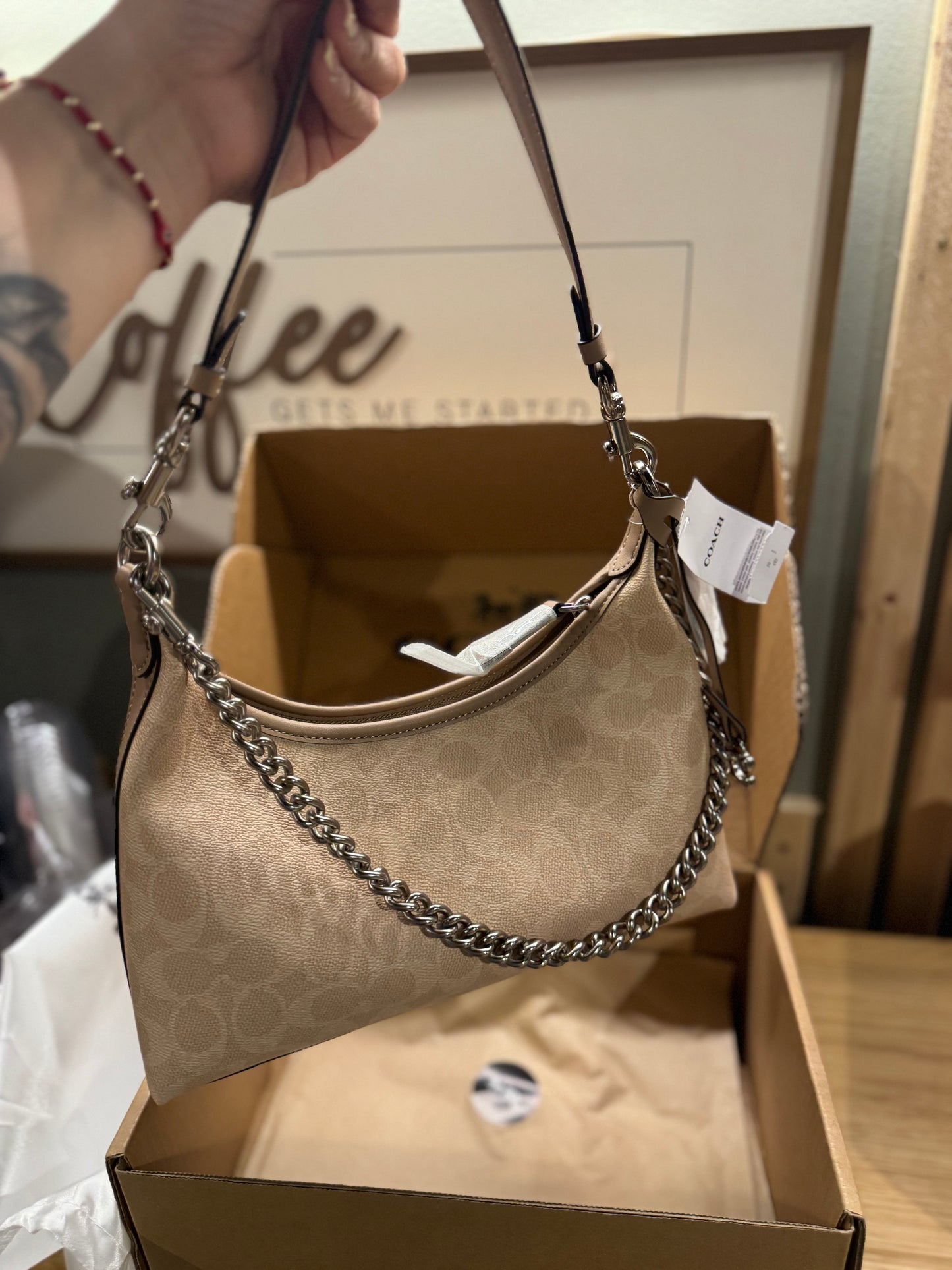 Coachh beige juliet
