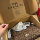 Coachh mini ella dark brown