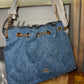 Blue denim coachh