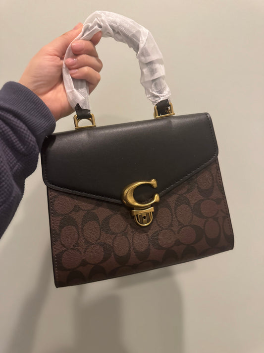 Top handle brown coachh
