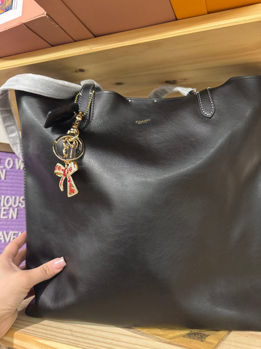 Coachh blk leather