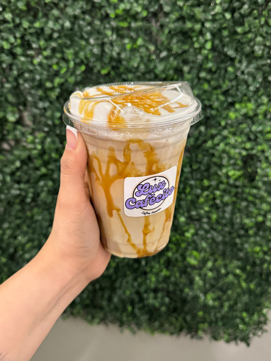 Caramel iced latte