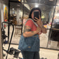 Blue denim coachh