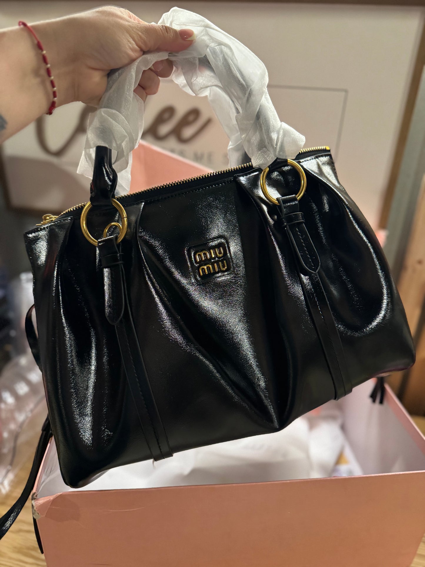 MewMew leather bag