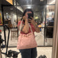 Pink denim coachh