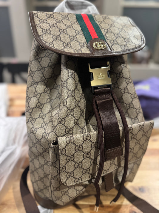 GG bookbag beige