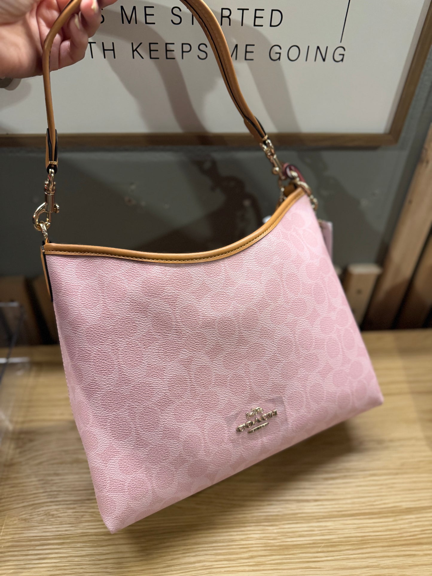 Coachh laurel pink blossom
