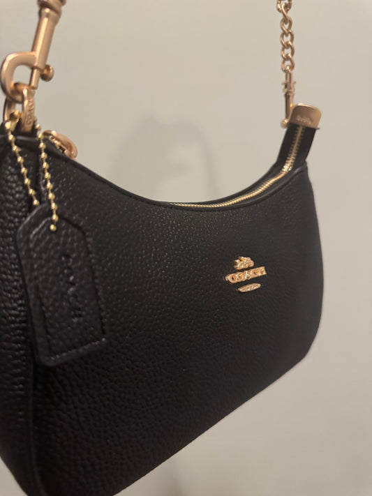 Black n gold terry